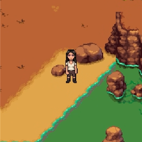 Beach tileset in Park & Hide